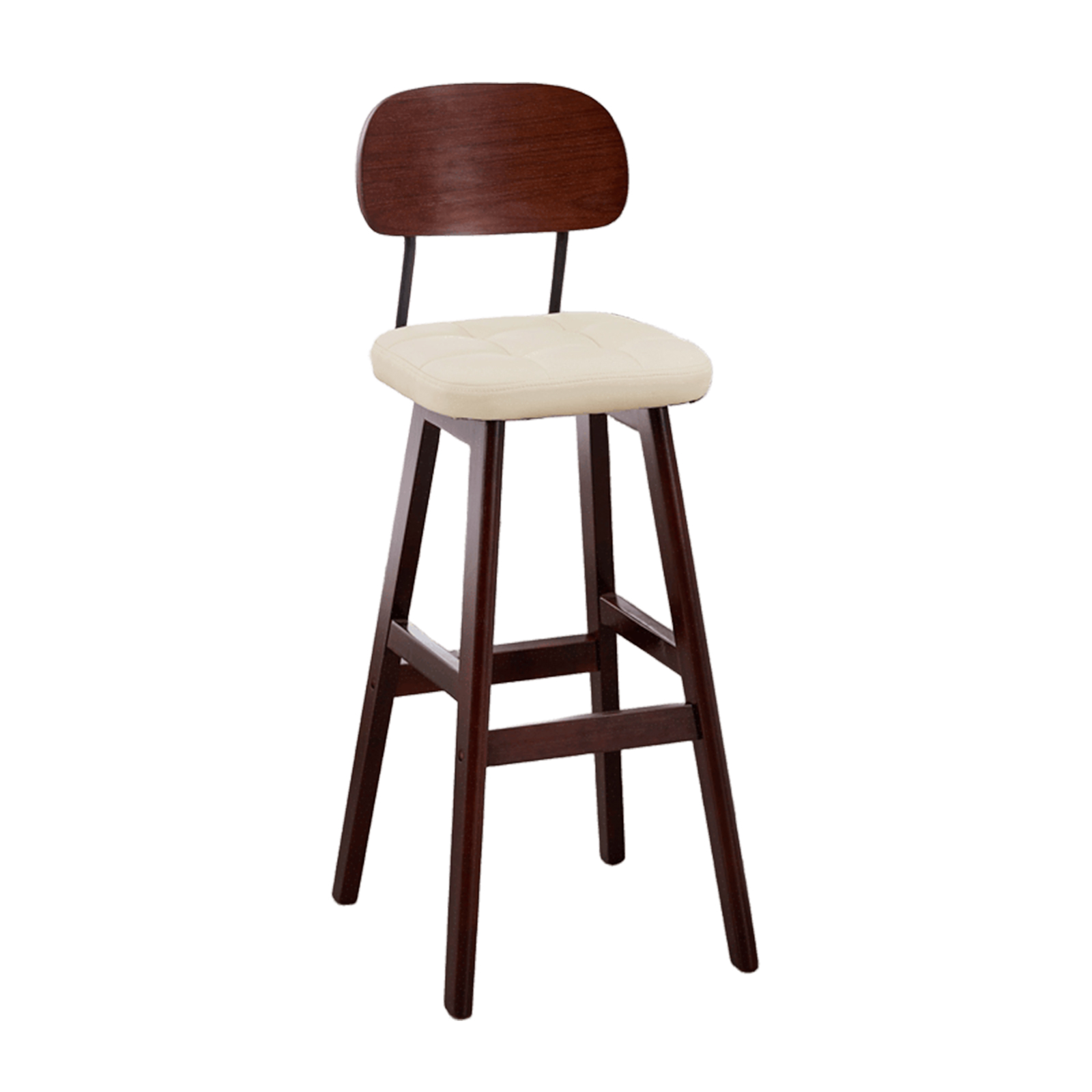 Brown and beige leather