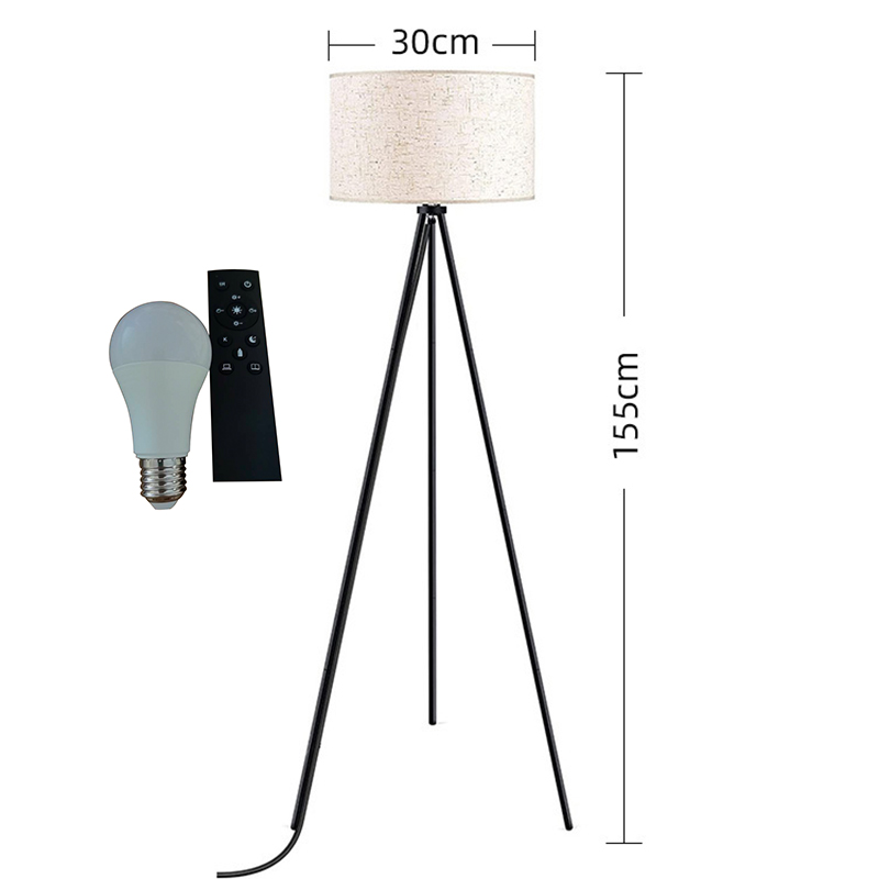 black 9 Watt Remote Control Bulb