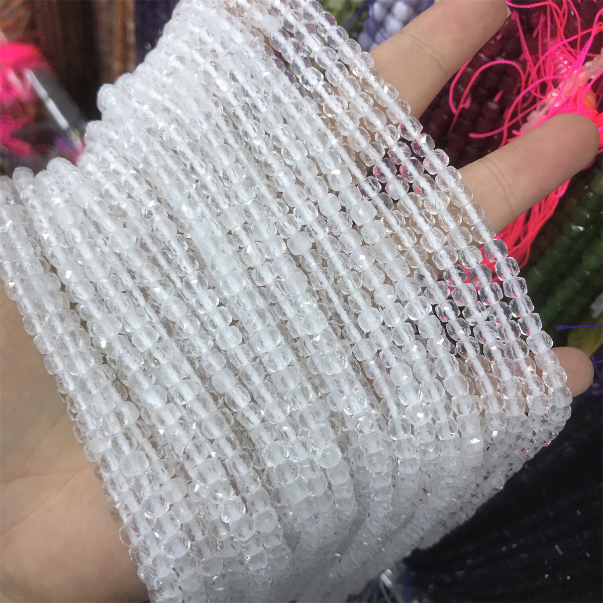 4mm sugar cube white crystal