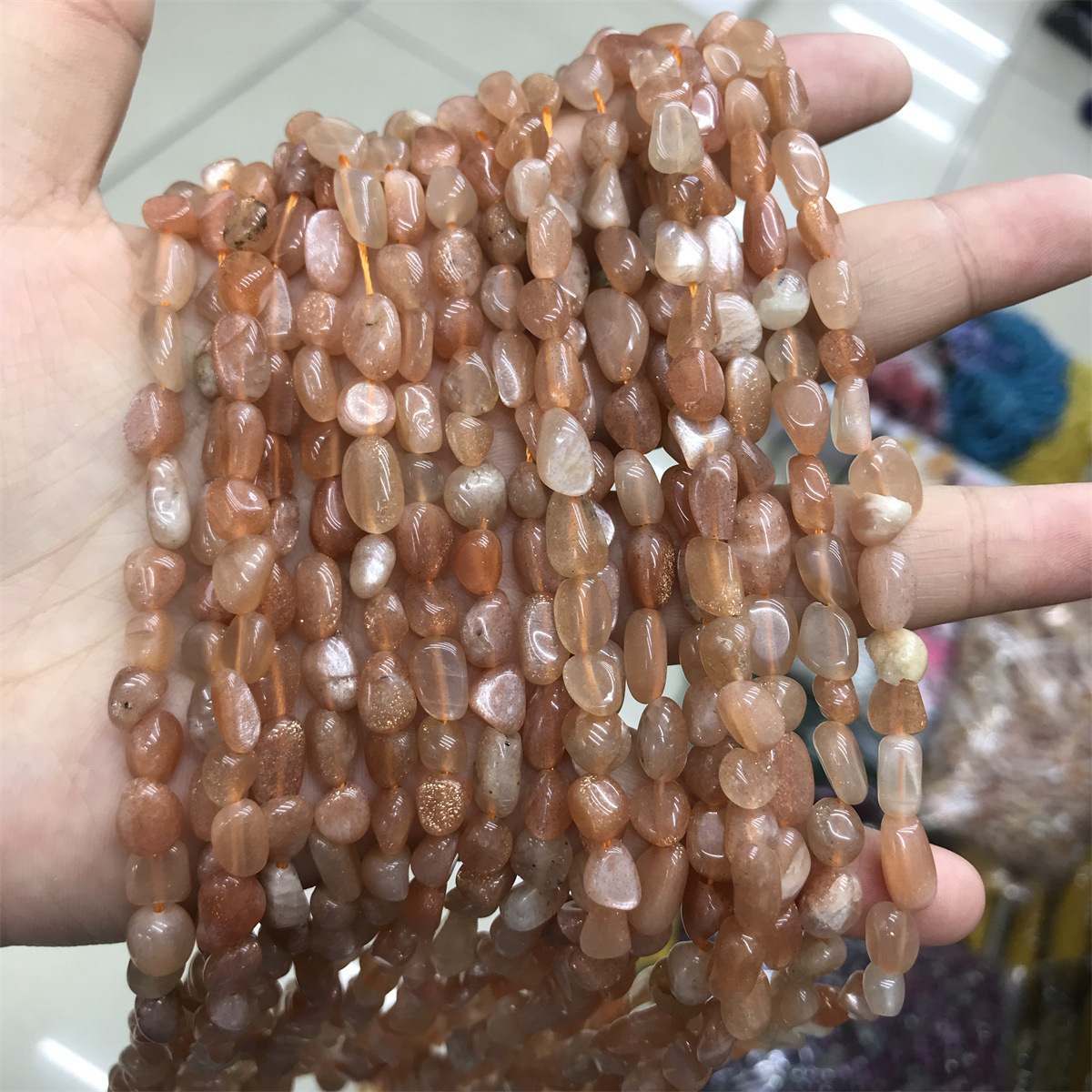 22-gold sun 5-7mm amorphous