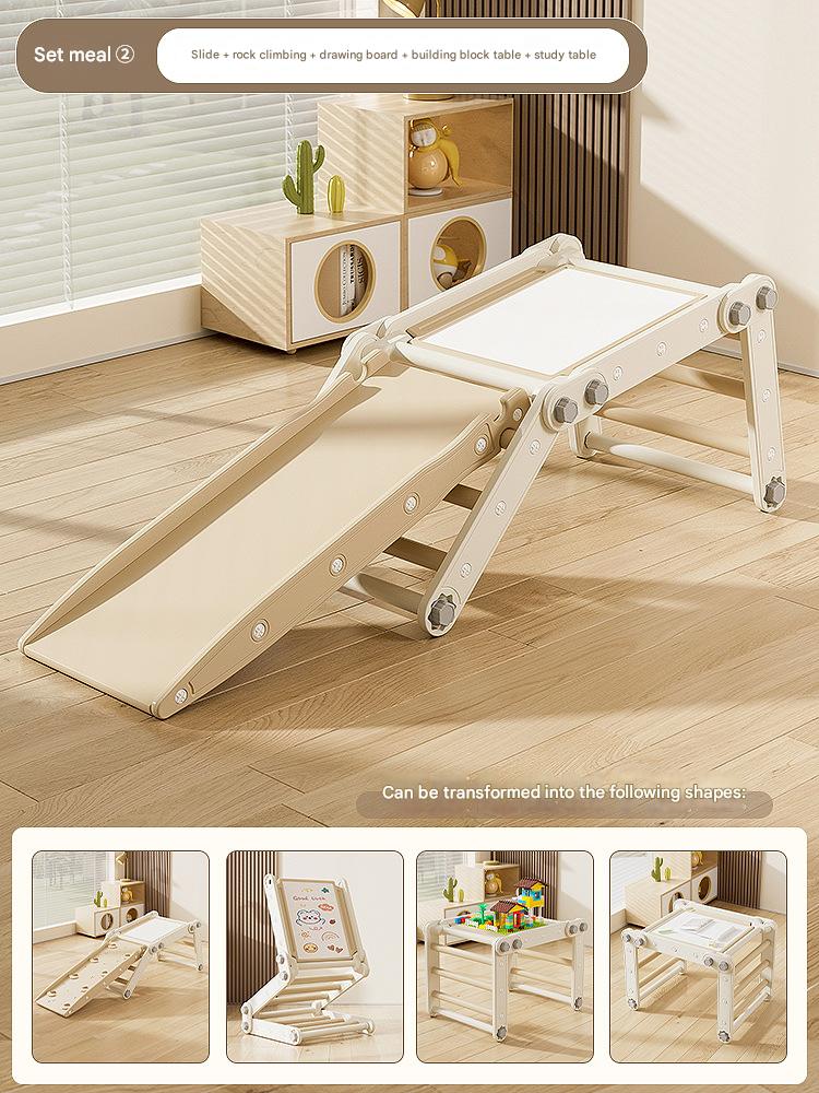 Grey Package 2Variable shape [slide rock climbing drawing board building block table learning table]]