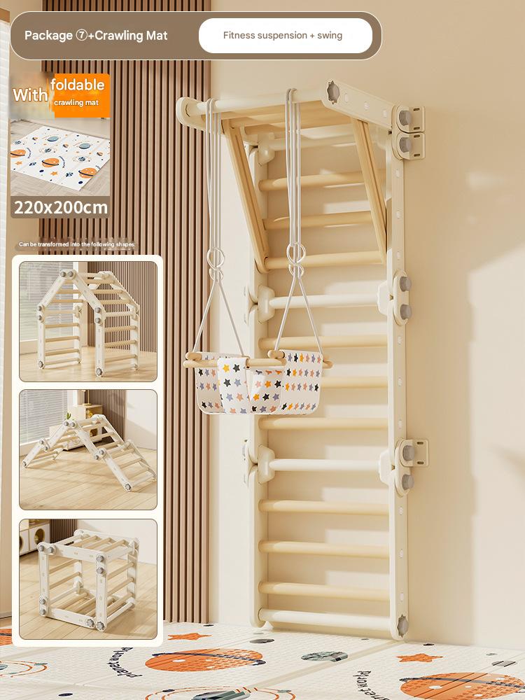 Grey package 7 [foldable] crawling mat