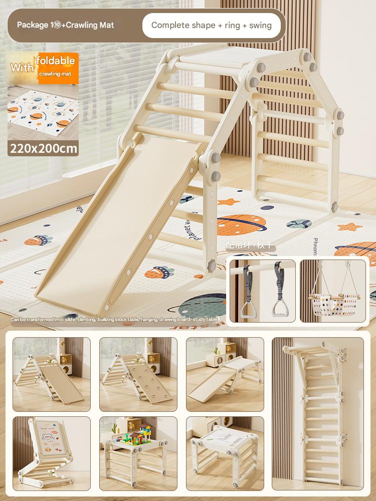 Grey package 10 [foldable] crawling mat