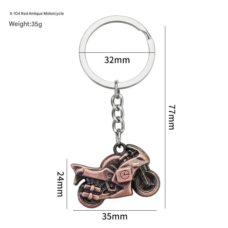 10:X-104 Heavy Locomotive Red Antique