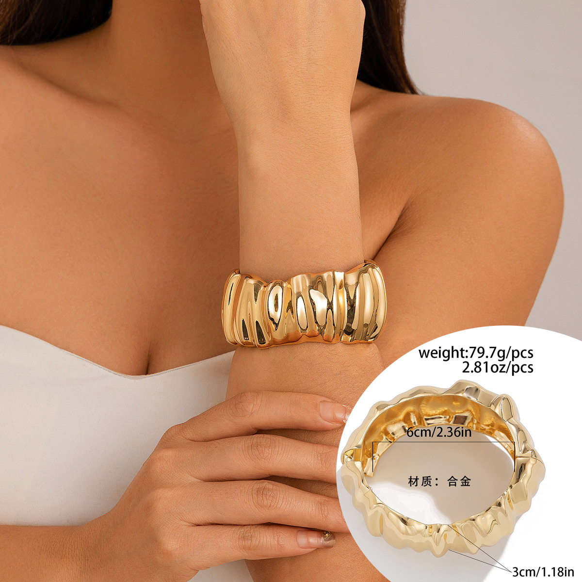 1:01 bracelet gold 2432