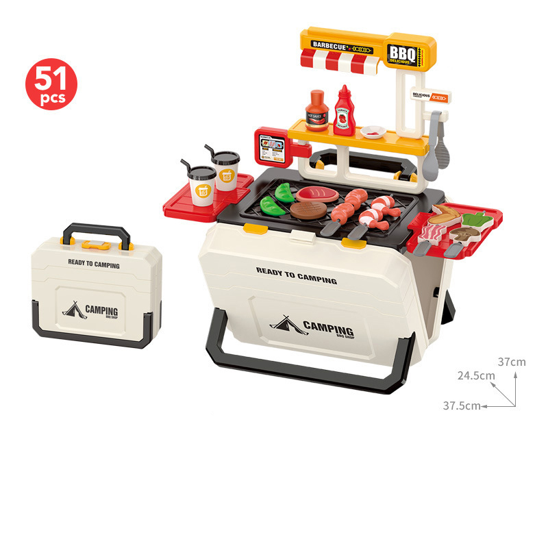 668157 Barbecue white box