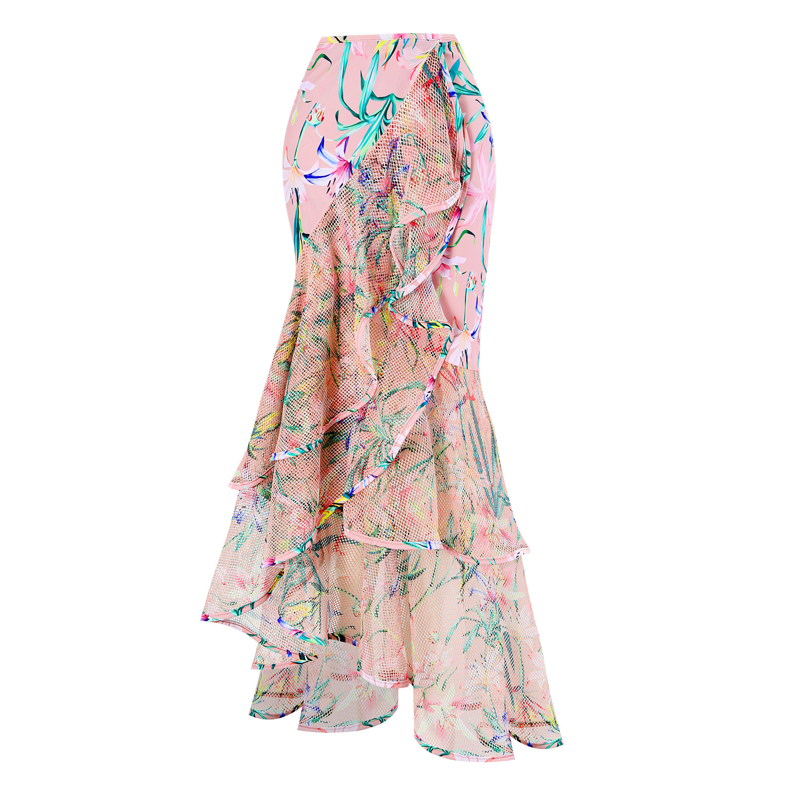 A333 pink wrap skirt