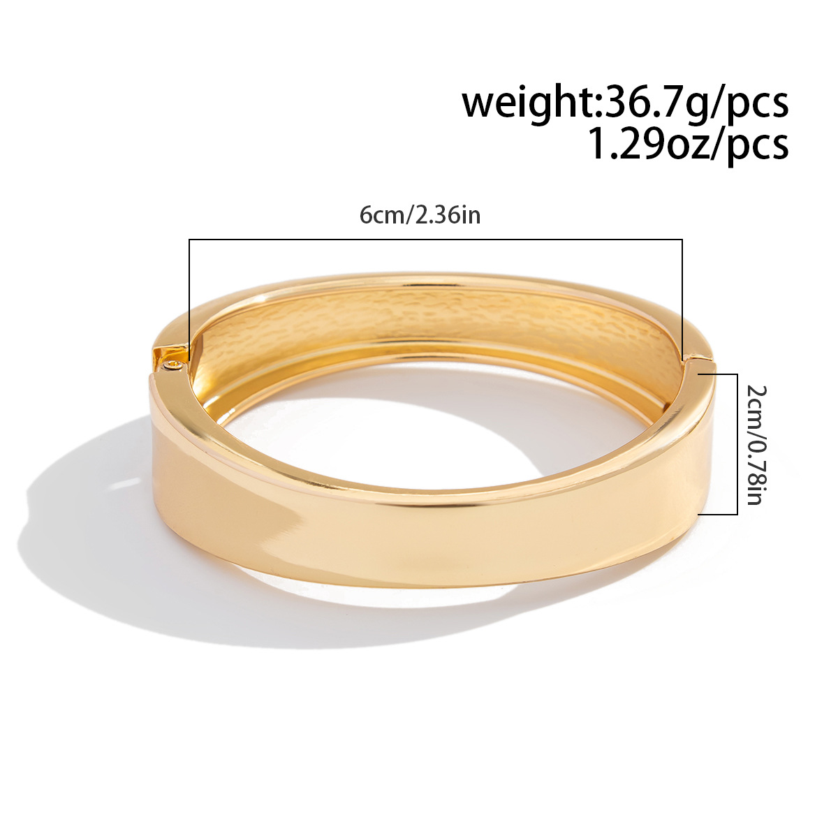 2:05 bracelet gold 2678