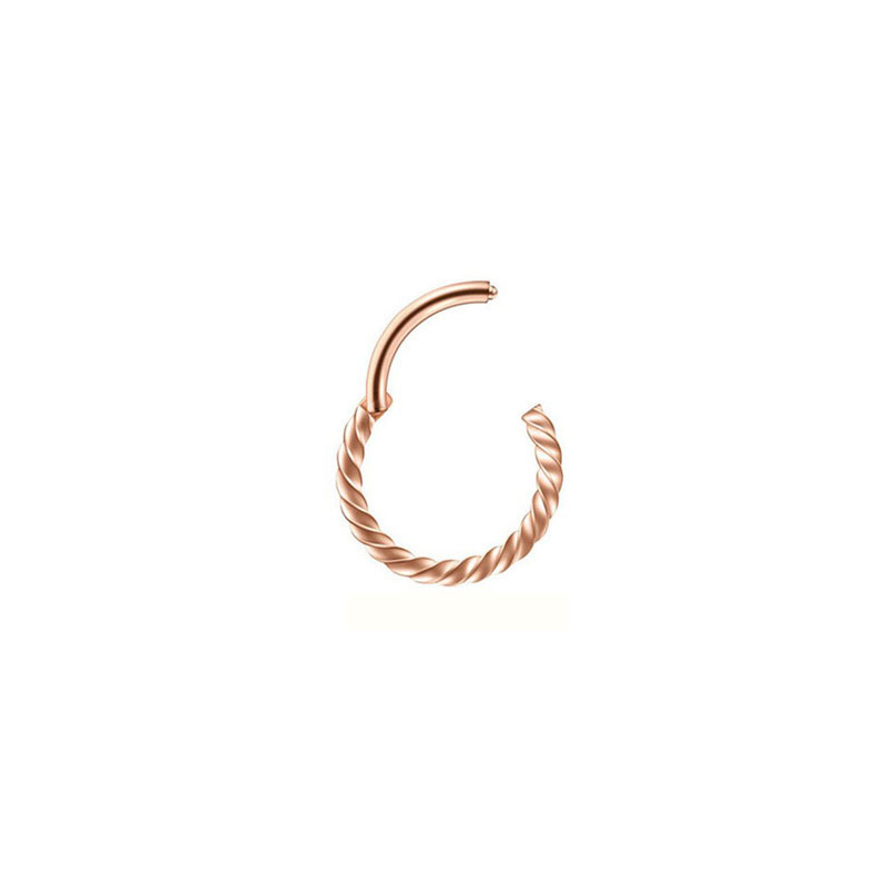 Rose Gold (18G）1.0*6mm