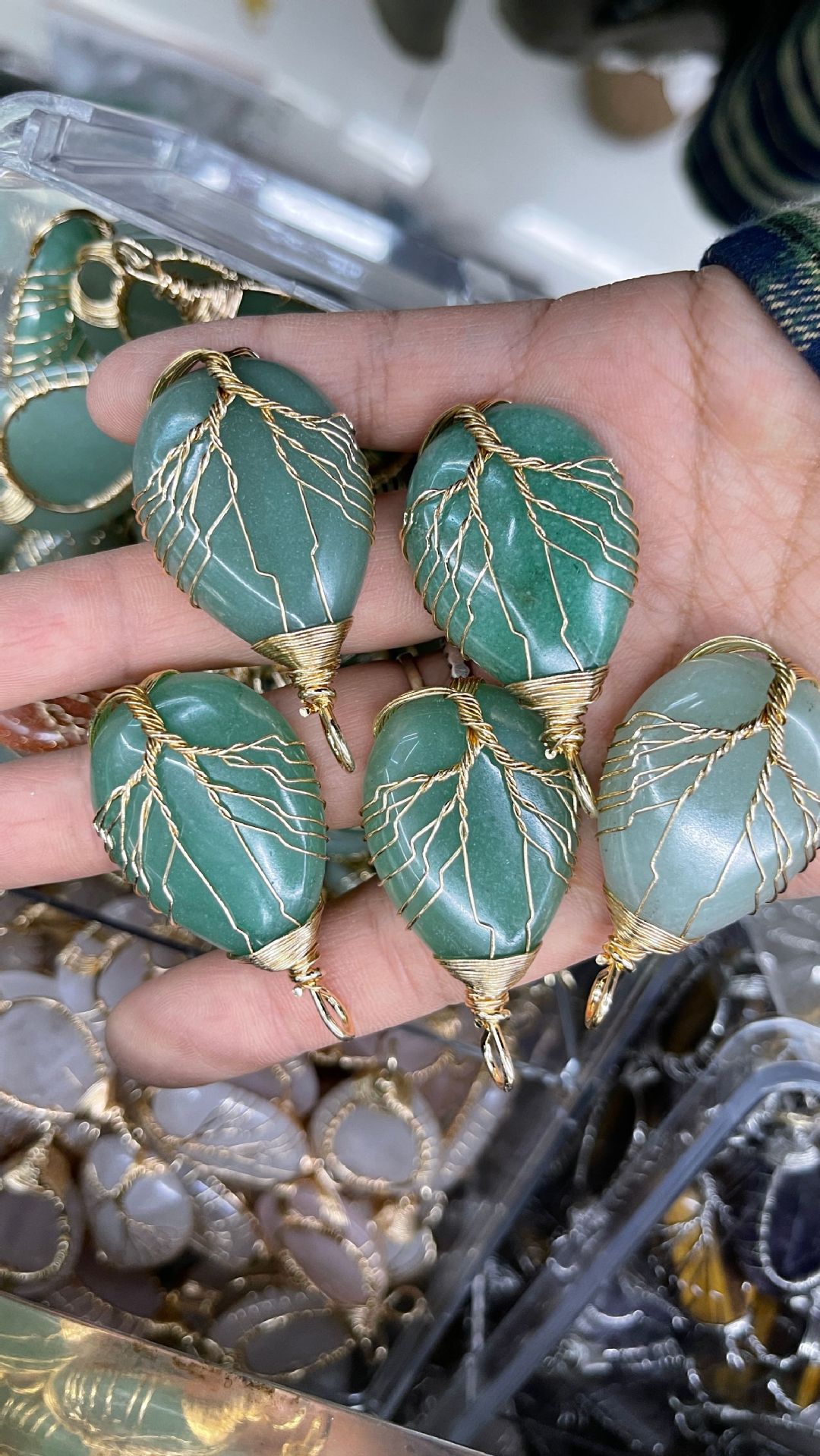 Green aventurine 25*35mm