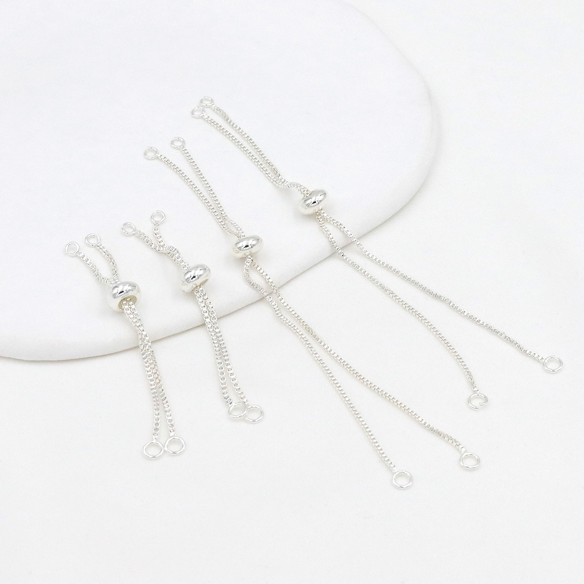 Color retention thick silver Short about 6cm