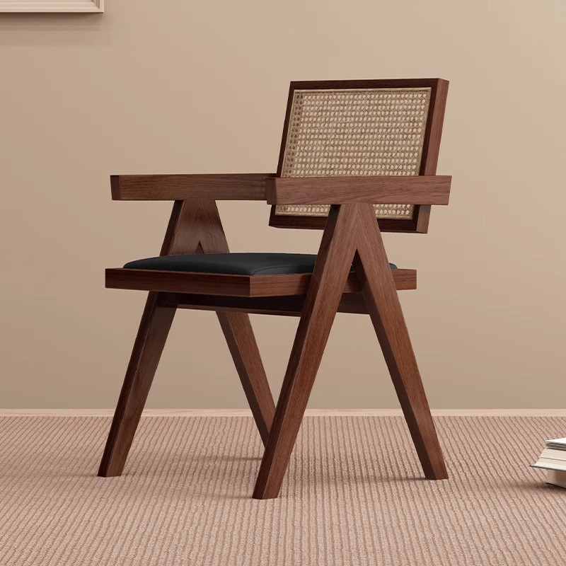 Walnut/black soft bag