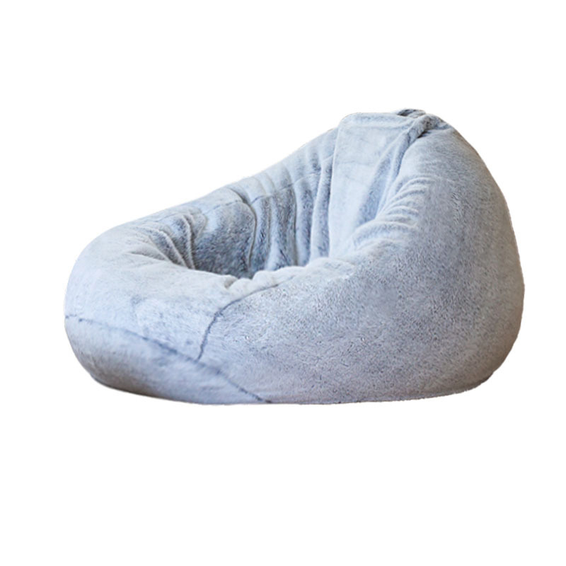 Rabbit hair bean bag cover