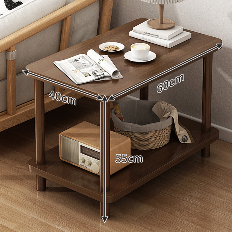 [household-hardcover full solid wood] walnut color 60*40*55cm