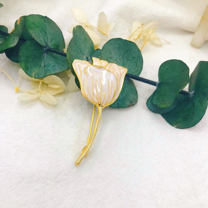 2:Tulip brooch