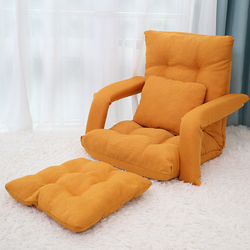 linen orange (free pillow   footrest