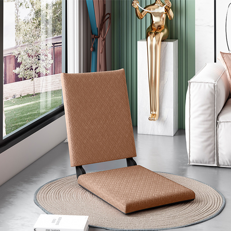 43x41x37cm/Cotton and linen small apricot [thick sponge cushion]   five-level adjustment