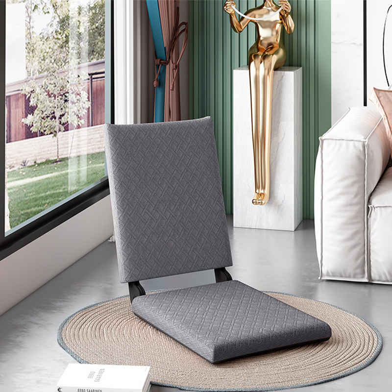 53x51x40cm/Cotton and linen large gray [thick sponge cushion]   five-level adjustment