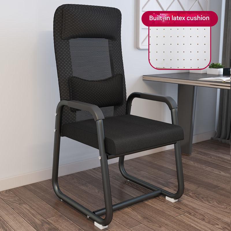 Reinforced high back double pillow latex cushion