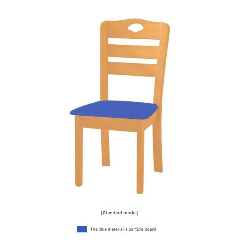 Chair seat surface particle board