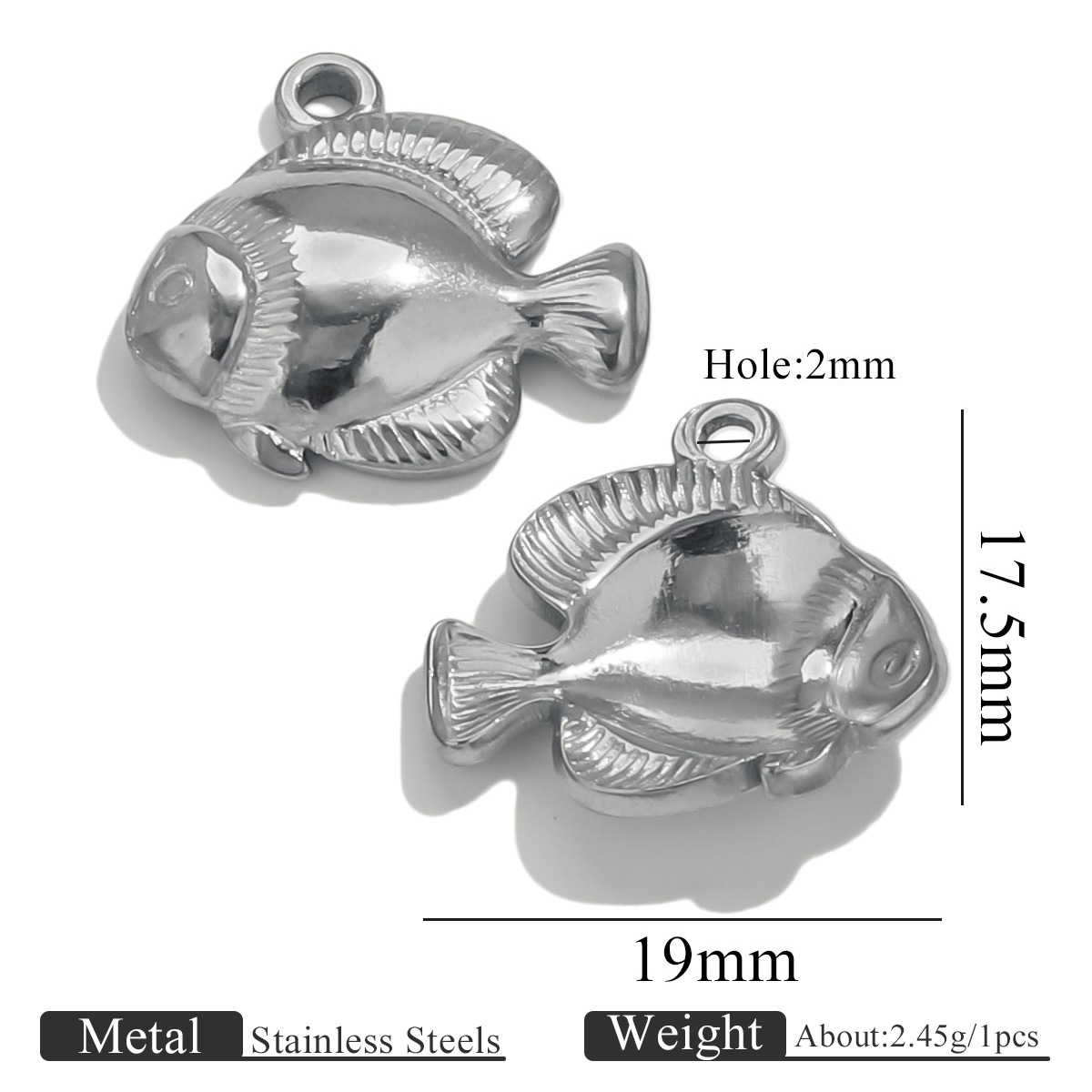 Steel color-small fish