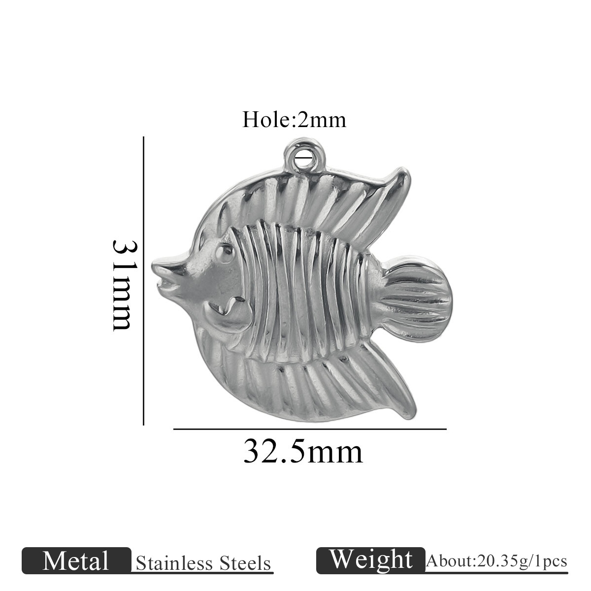 8:Steel color-big fish