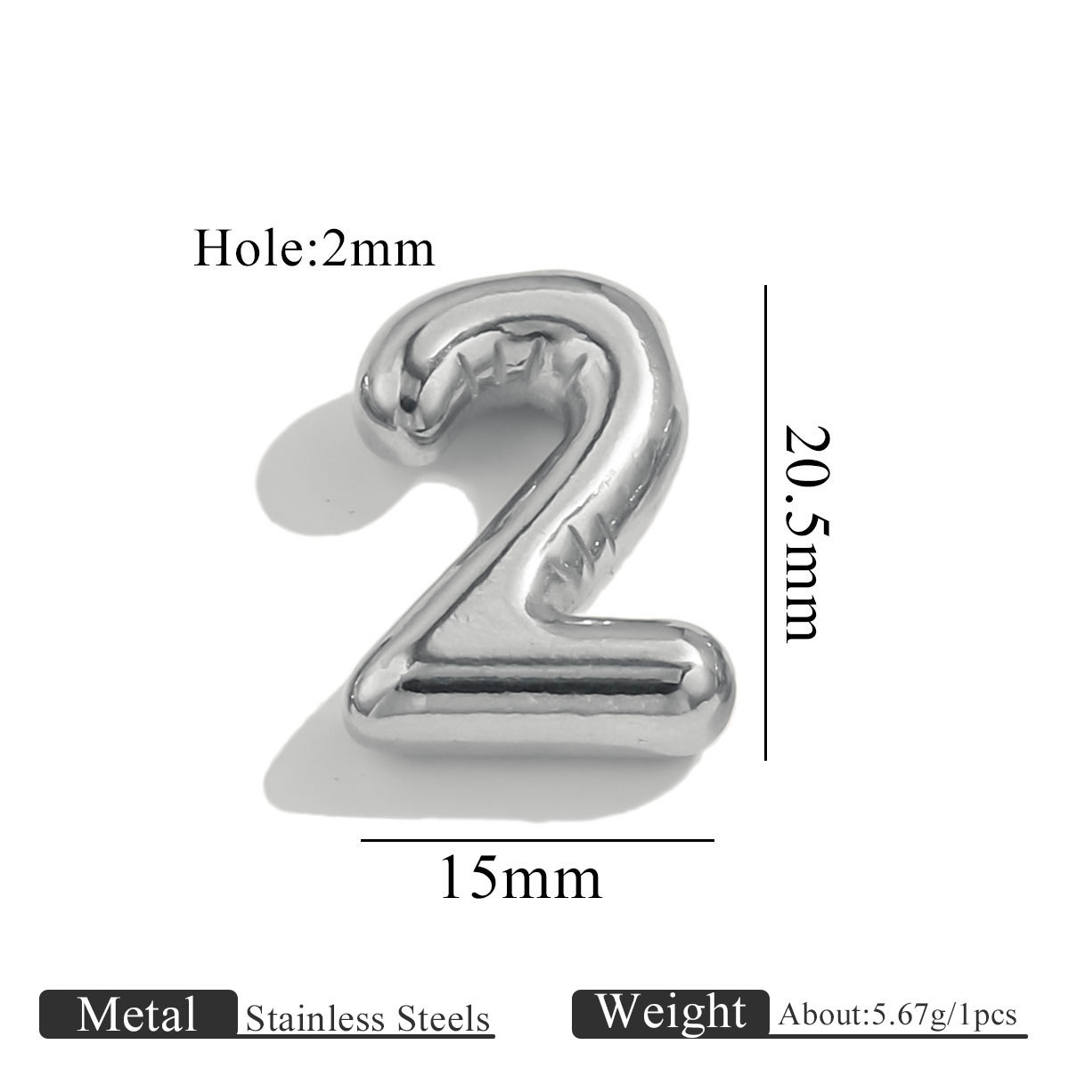 13:Steel color perforated number-2