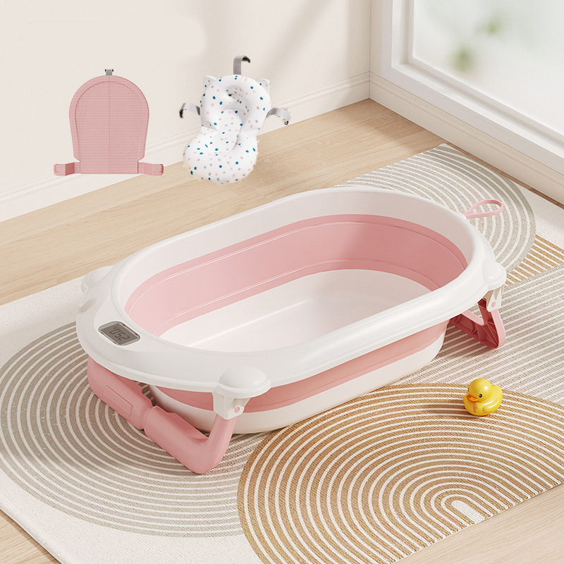 Pink Sensitive Temperature Bath Mat Bath Net