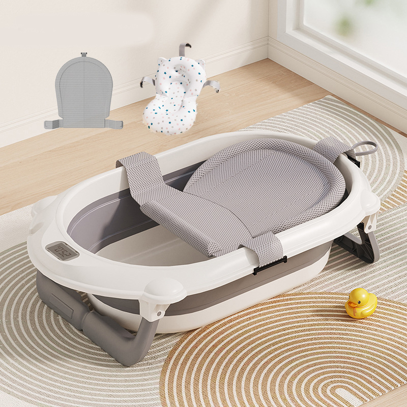 gray Sensitive Temperature Bath Mat Bath Net