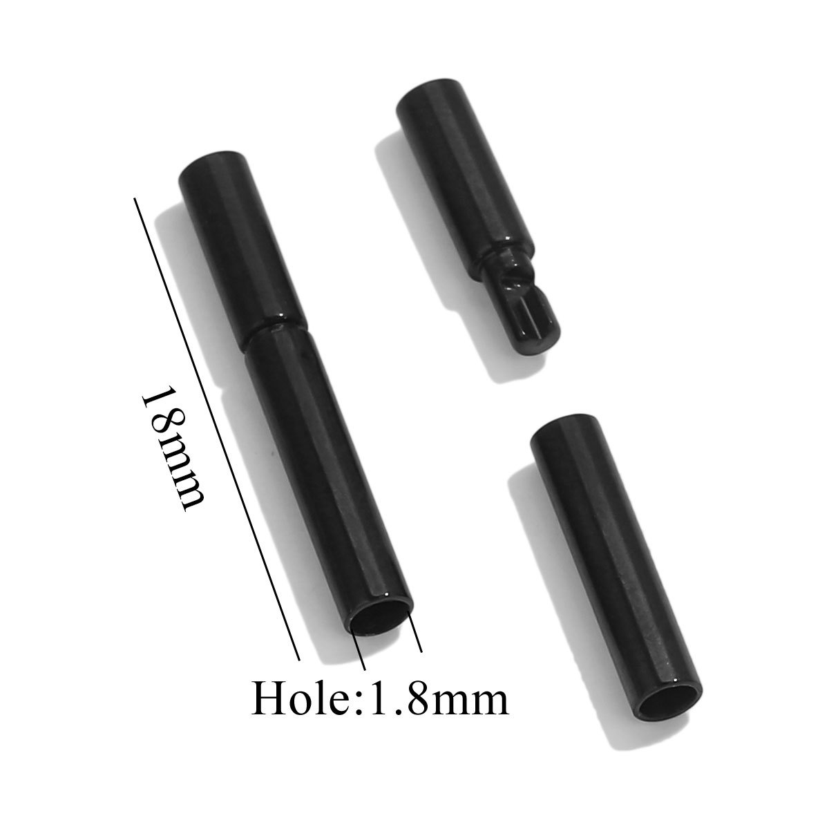 13:Black millet buckle-hole 1.8mm