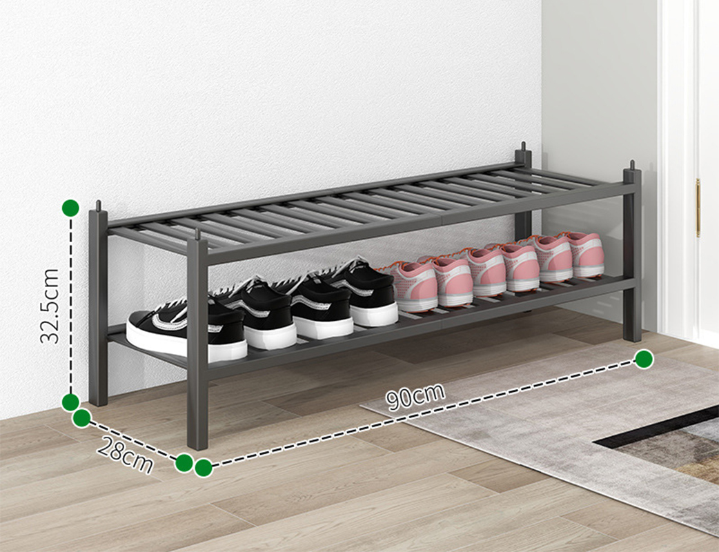 Black two-layer 90cm