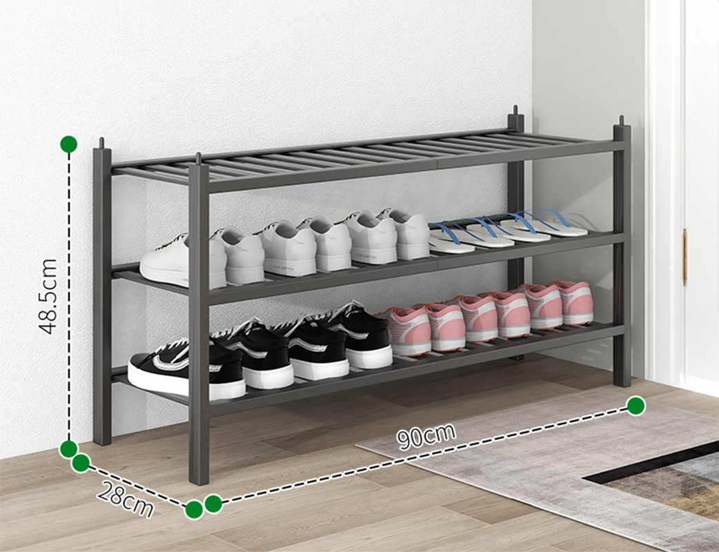 Black three-layer 90cm