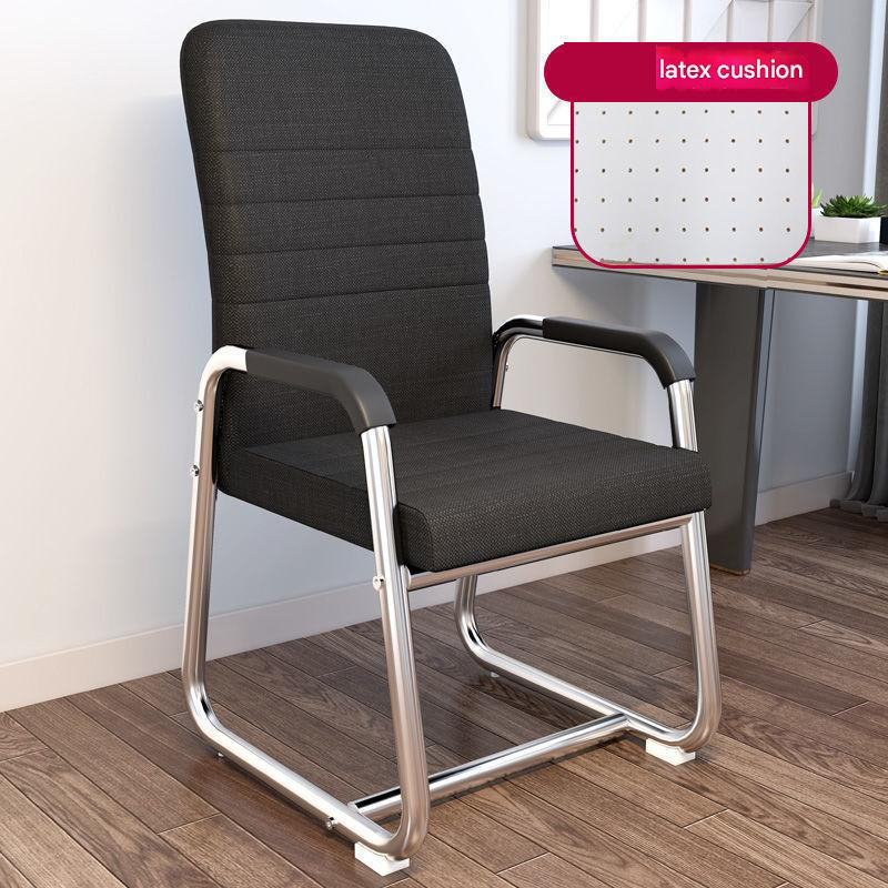 Reinforced black cloth latex cushion electroplated frame