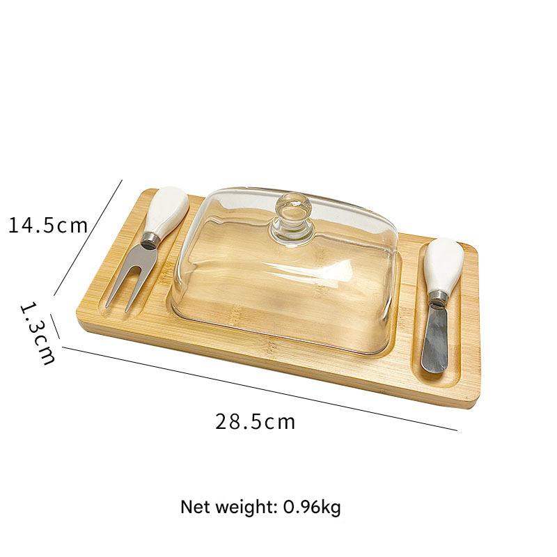 Square cover - with white knife and fork