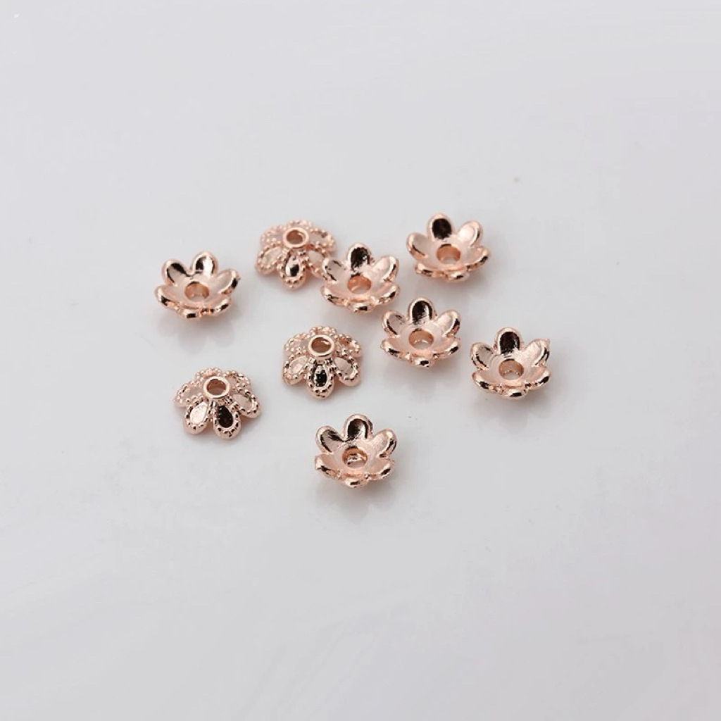 rose gold color 6mm