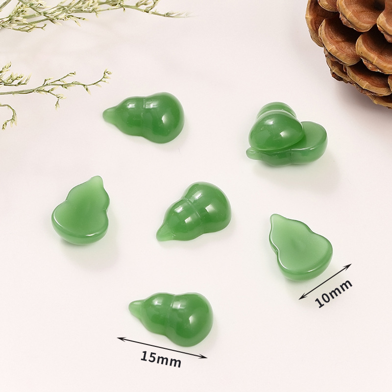 26:27 dark green gourd Type 10 * 15mm