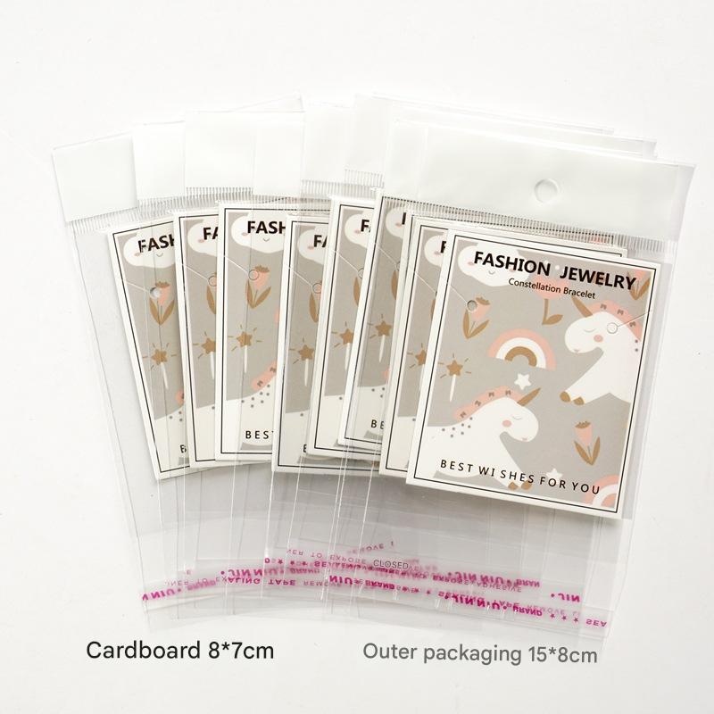 1:8*7cm cardboard   outer packing bag (Unicorn)