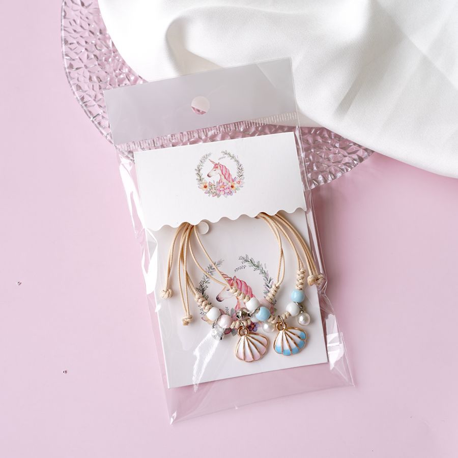 6:7.5*10cm white unicorn cardboard