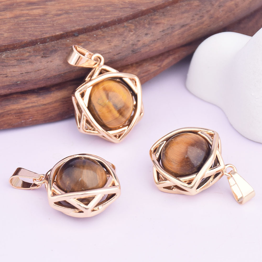 Dz192 tiger eye stone