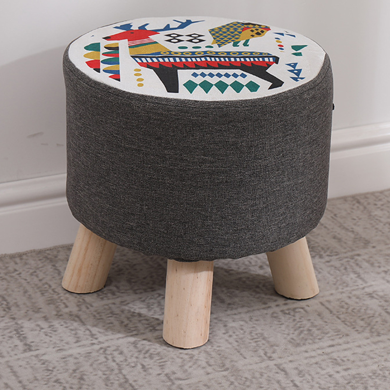 Round stool sika deer