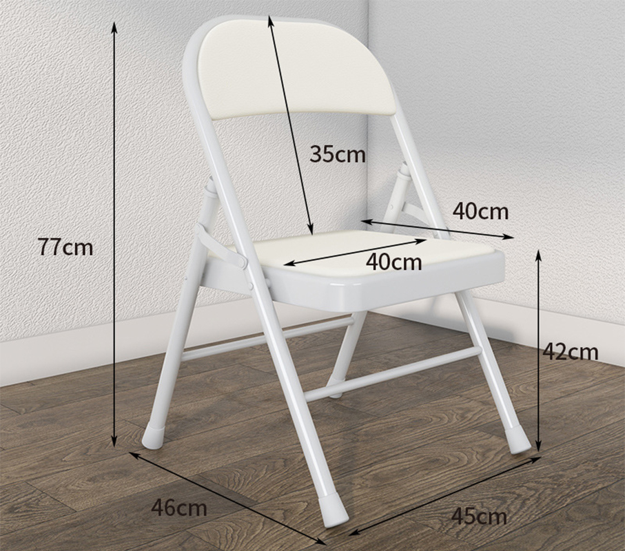 WHITE BRACKET-LEATHER SIT WHITE