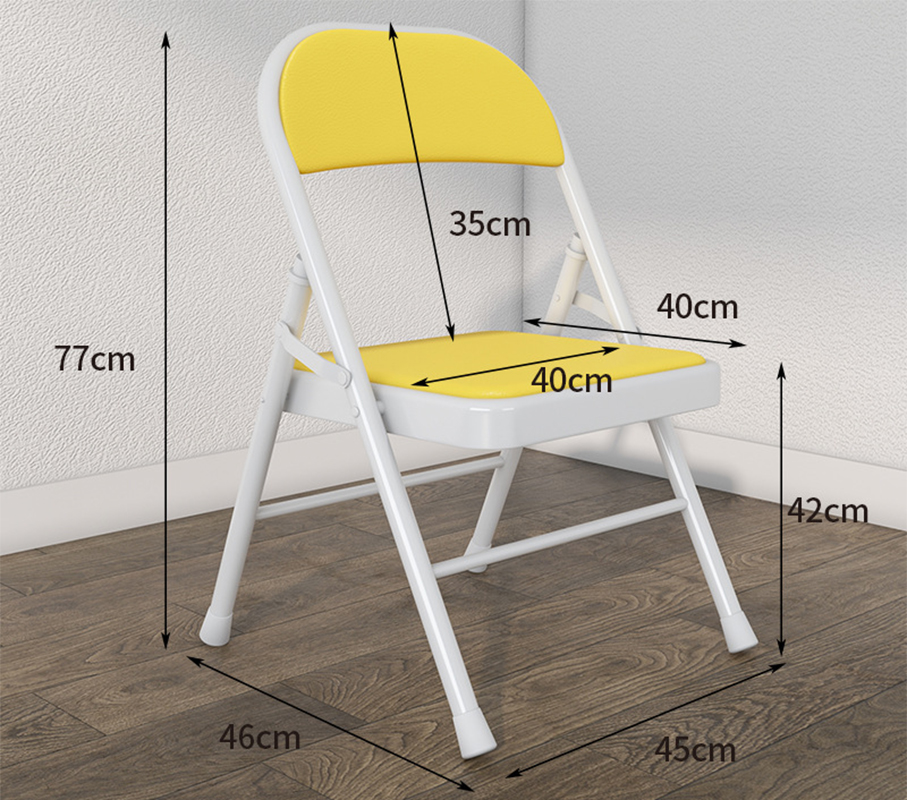 White Stand-Leather Seat Yellow