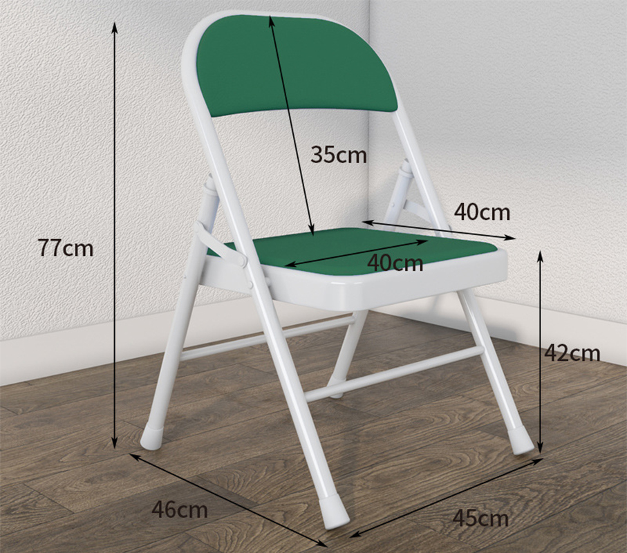 WHITE BRACKET-LEATHER SIT GREEN