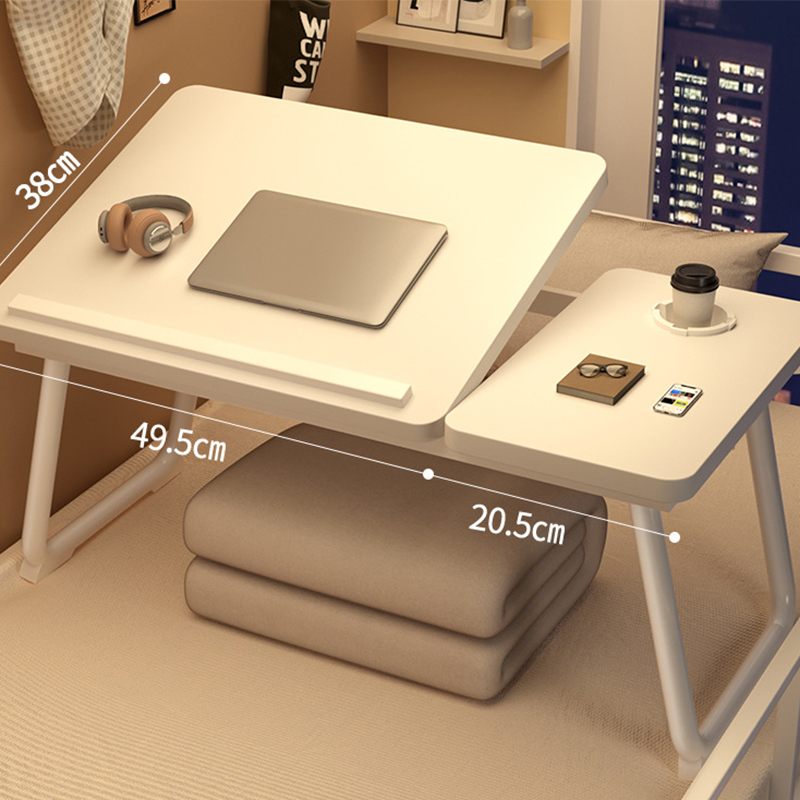 Enlarged desktop * five-speed lift model] pearl white tabletop five-speed lift   cup holder