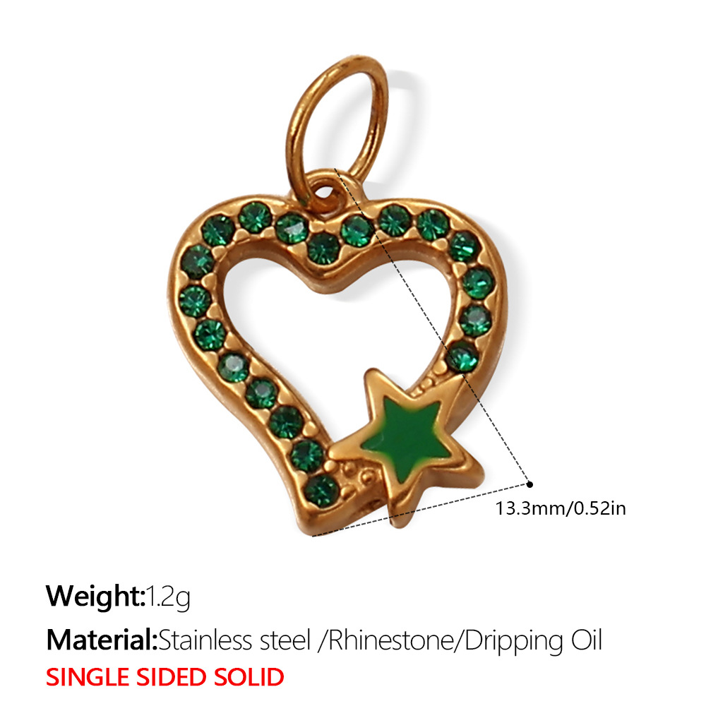 Green diamond gold