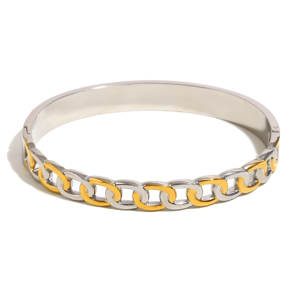 7:Chain buckle bracelet-two colors