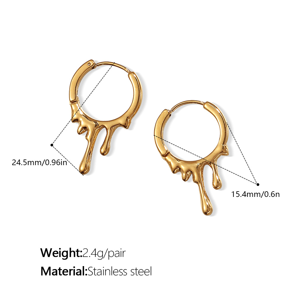 7:Eh961g gold earrings