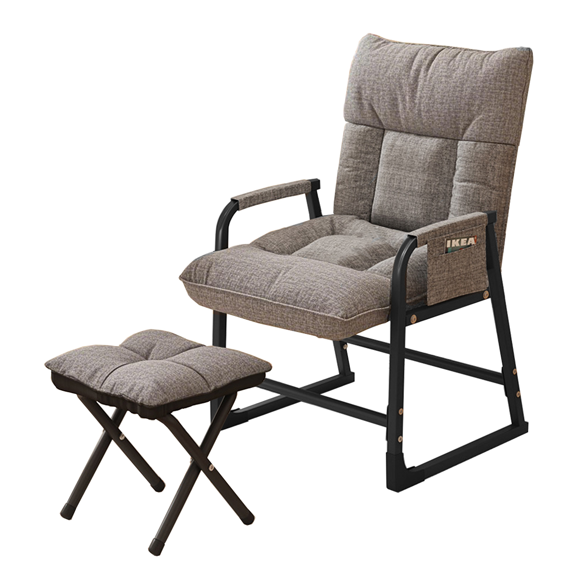 Upgraded model light gray (comes with storage bag   footrest)