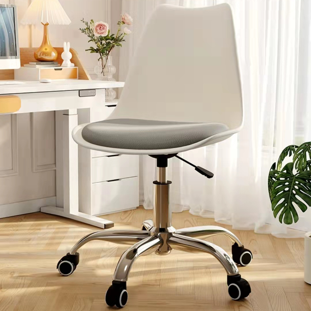White back gray pad-steel feet