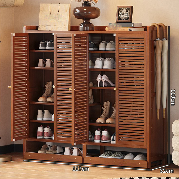 Four doors and eight floors with boot positions